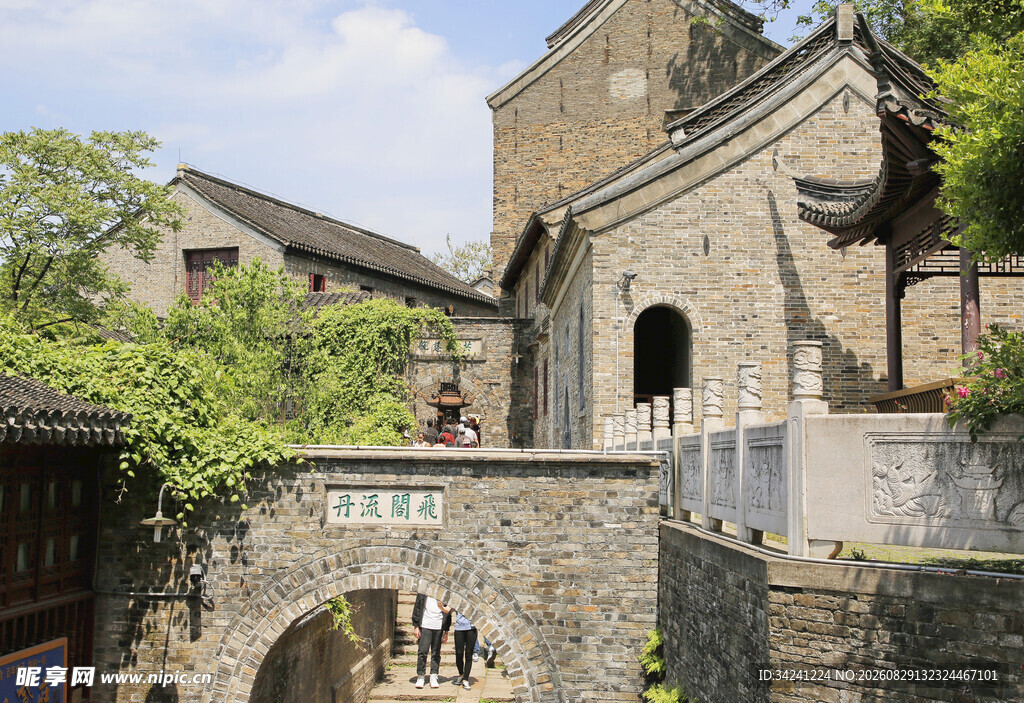 古色古香的中式建筑景观
