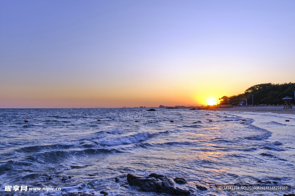海边日落美景