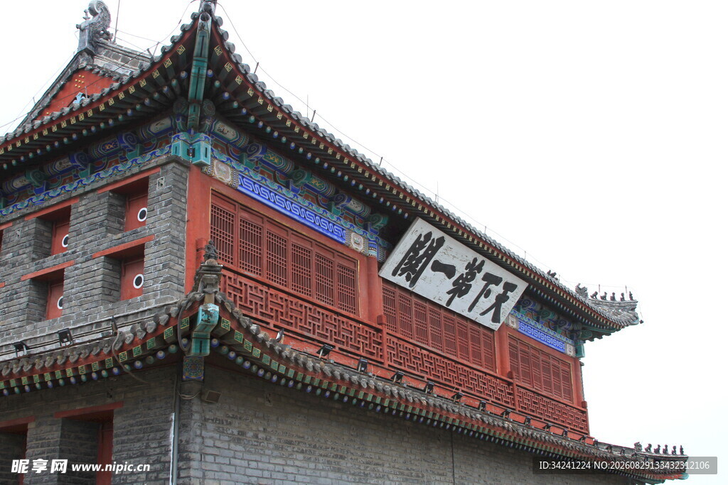 中式古建筑一角