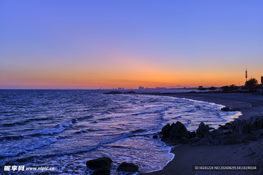 海边日落美景