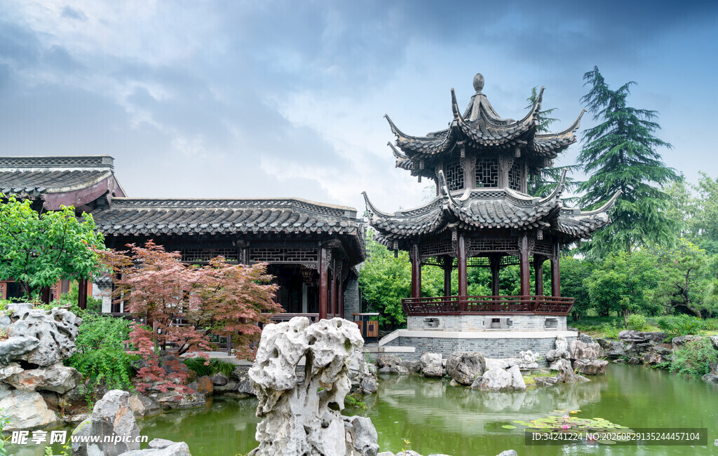 中式古典园林景观