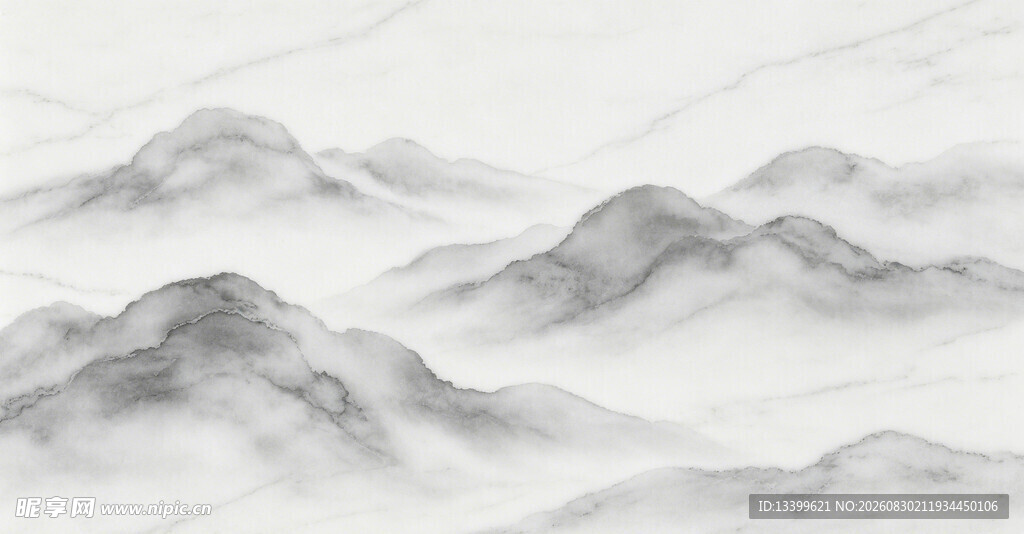 水墨山水意境图