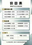 板材价目表