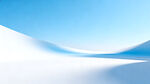 蓝色渐变抽象雪景背景