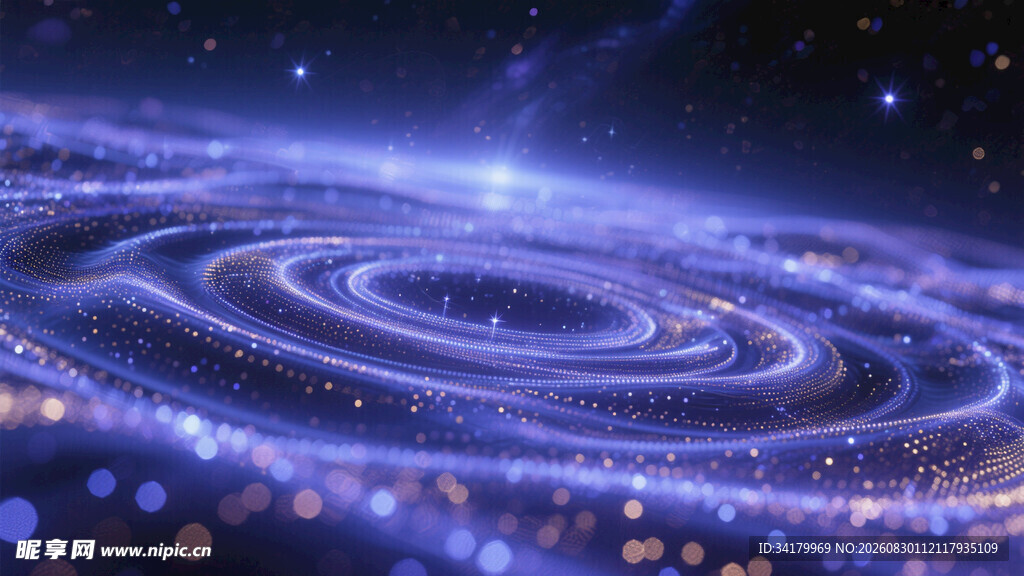 梦幻宇宙星系漩涡景观