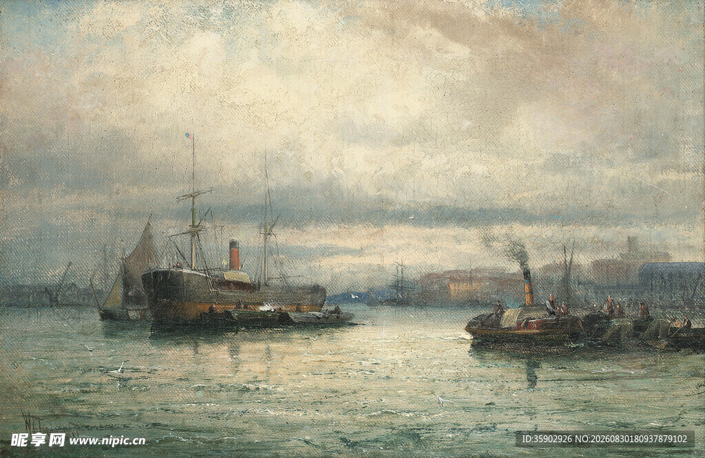 海上船只景象