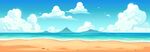 夏日海滩背景