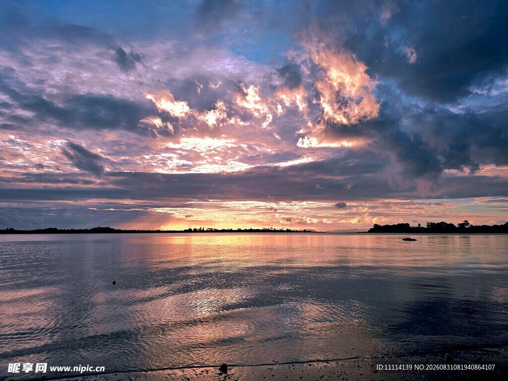 海边日落美景