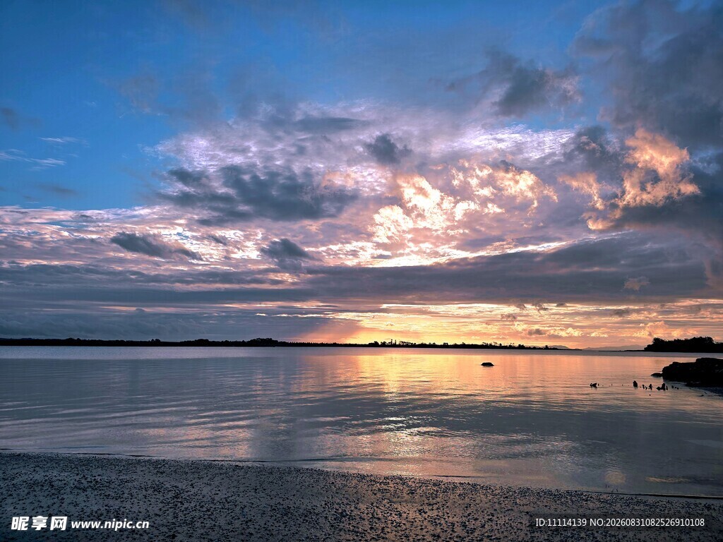 海边日落美景
