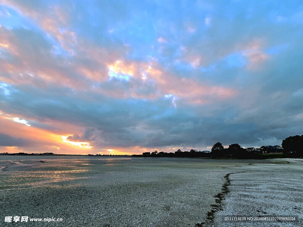 海边日落美景