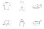 日常服饰与生活用品图标