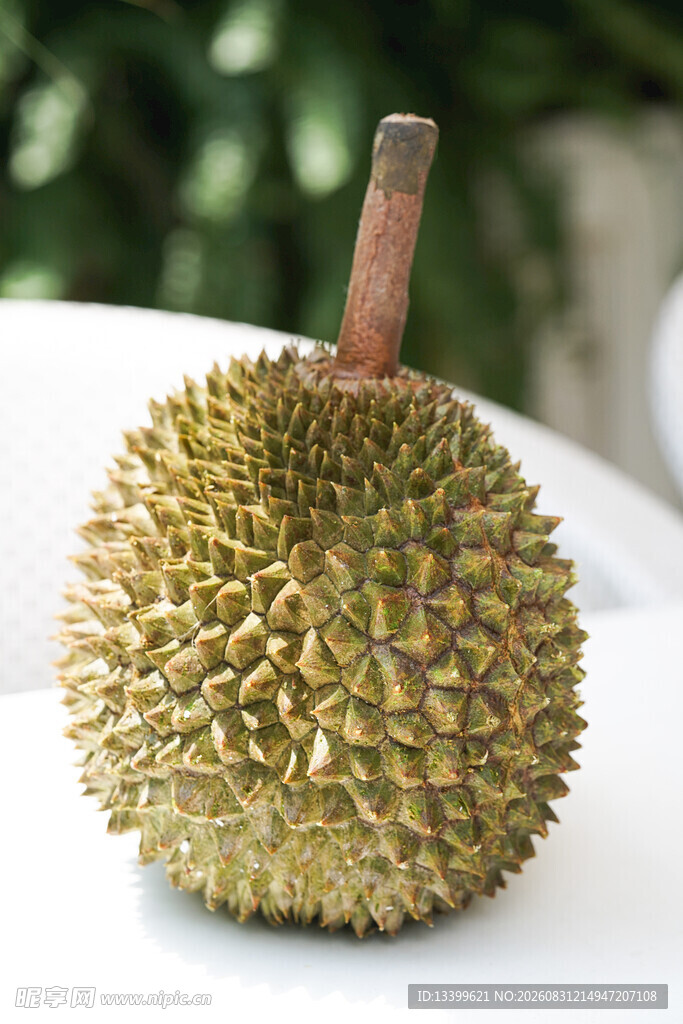 新鲜榴莲特写