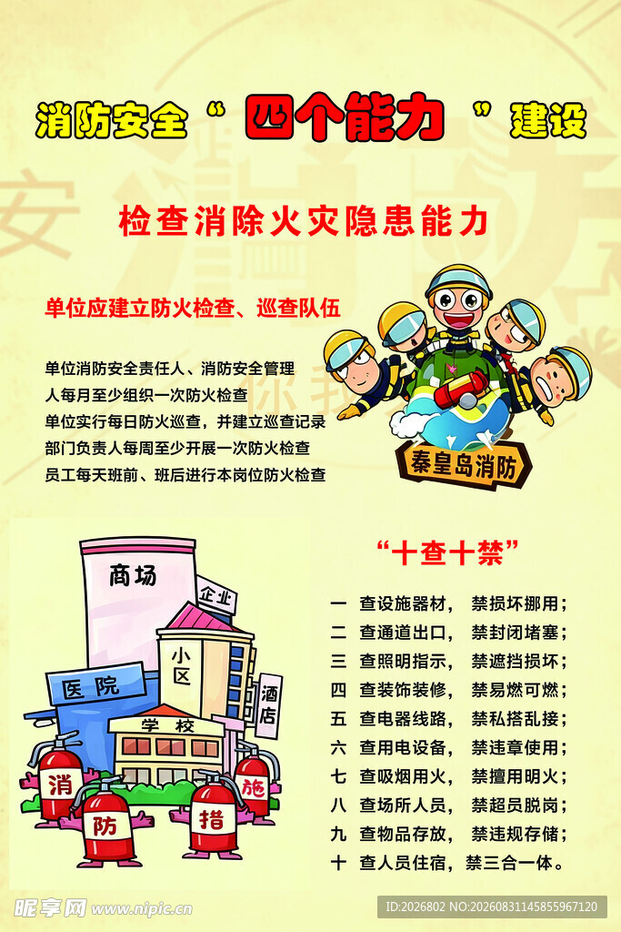 消防四个能力