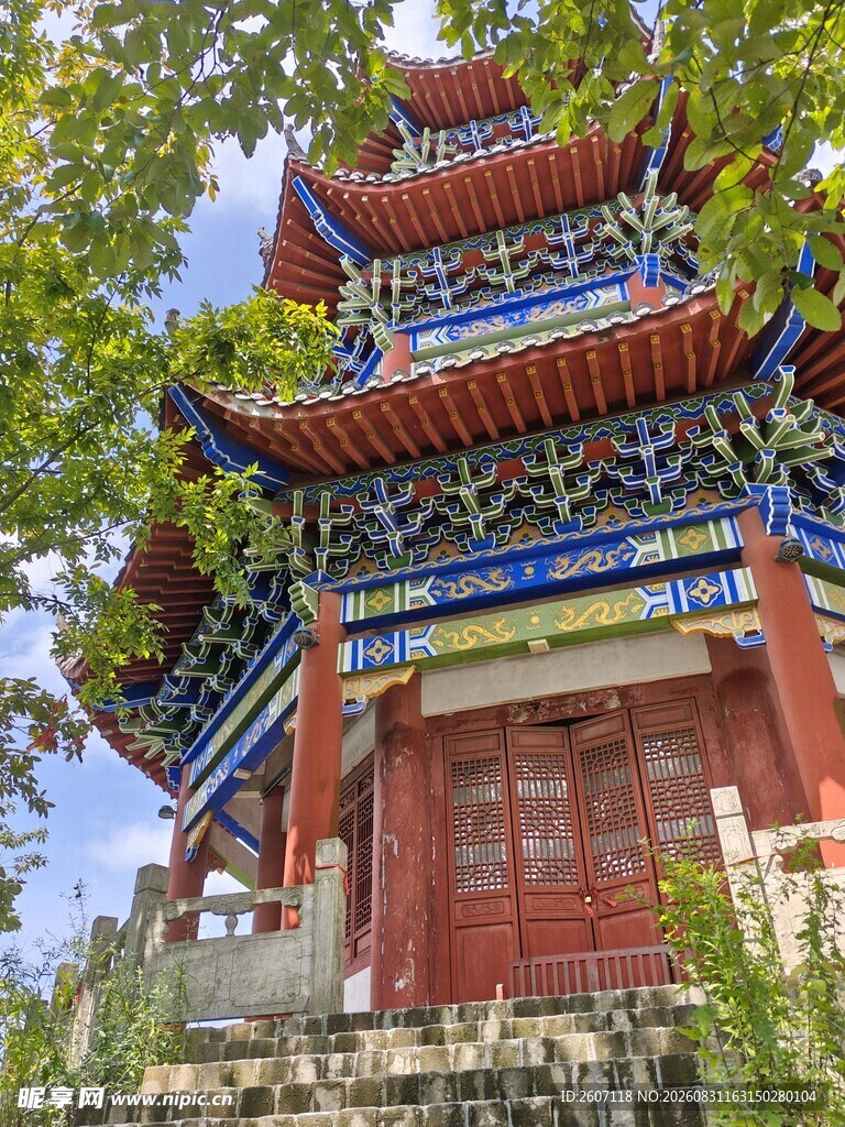 中式古亭 尽显传统建筑之美