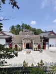 古雅中式建筑群庭院景观