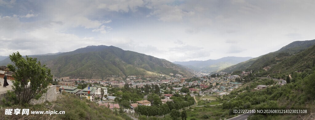 山间村落风景