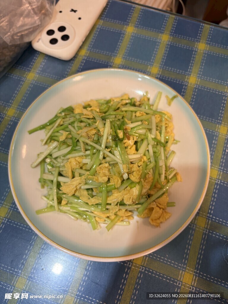 韭菜炒鸡蛋