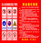 卸操作规程警示标识