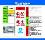 风险点告示卡