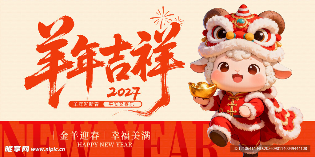 2027羊年