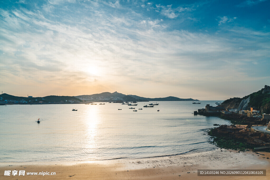海边日落美景