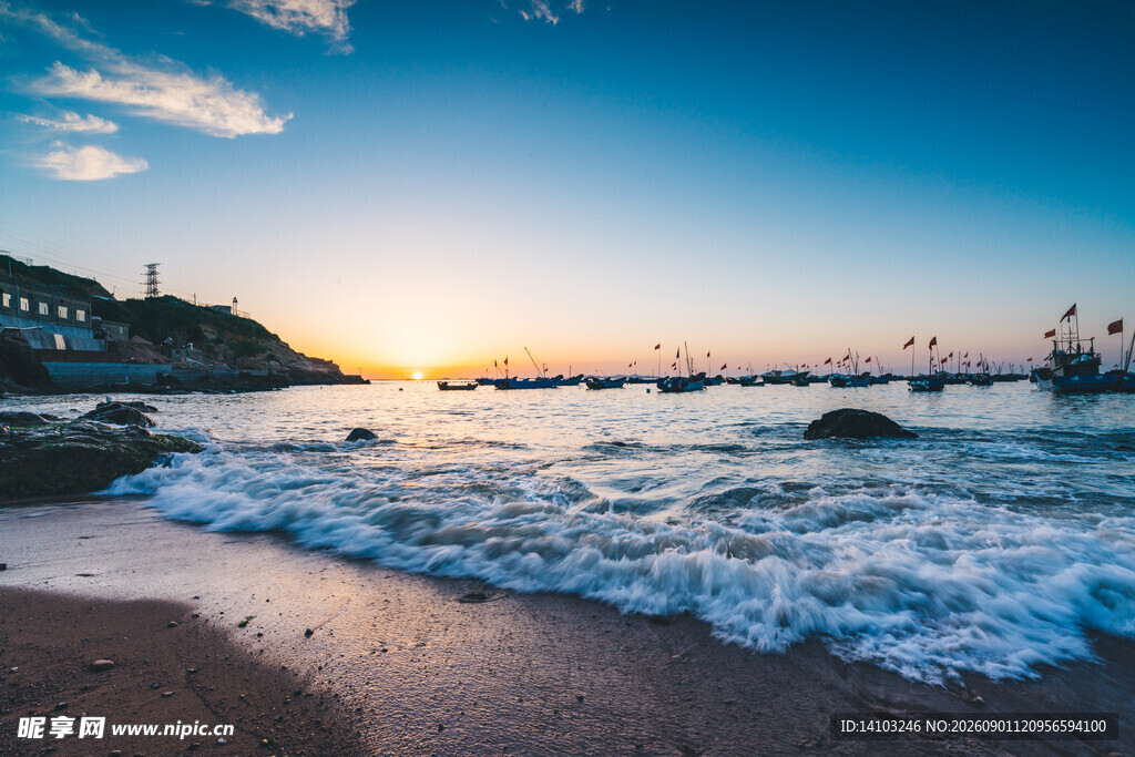 海边日落美景