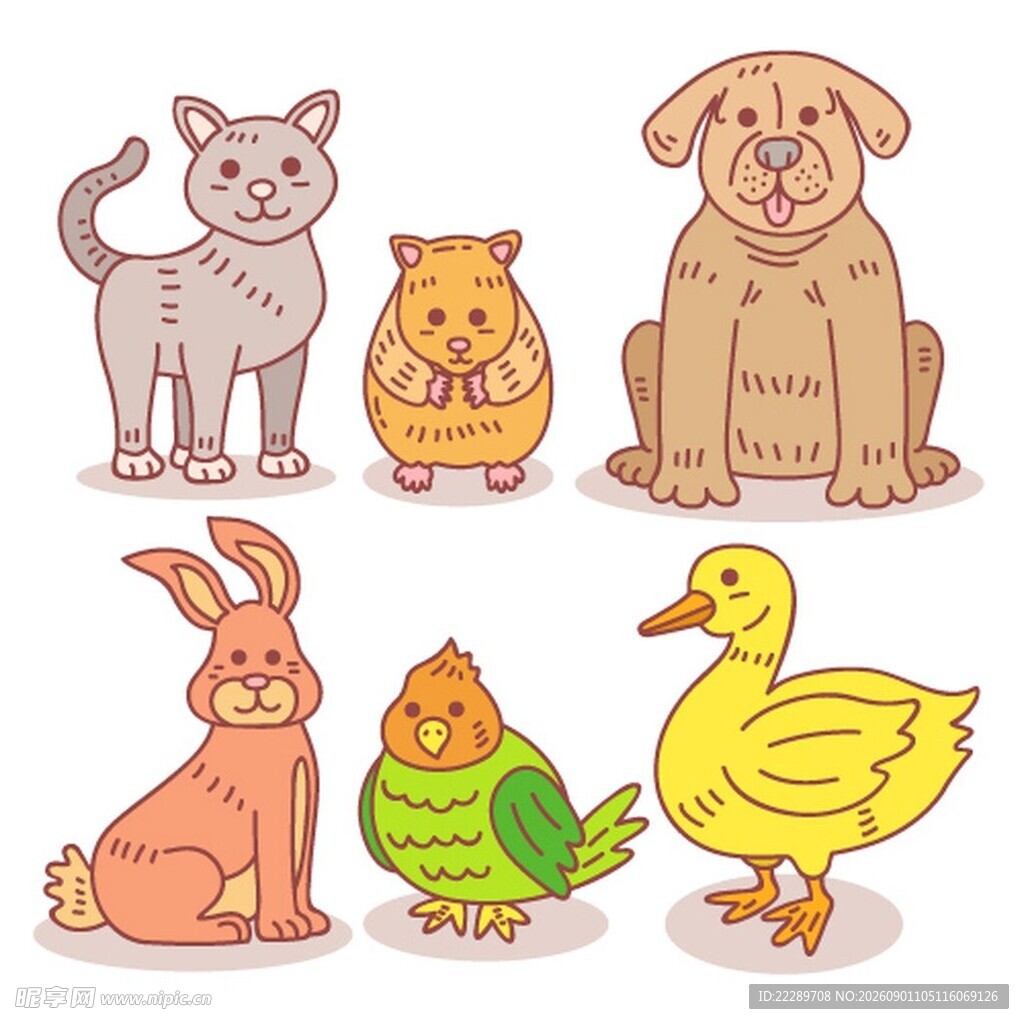 可爱动物集合
