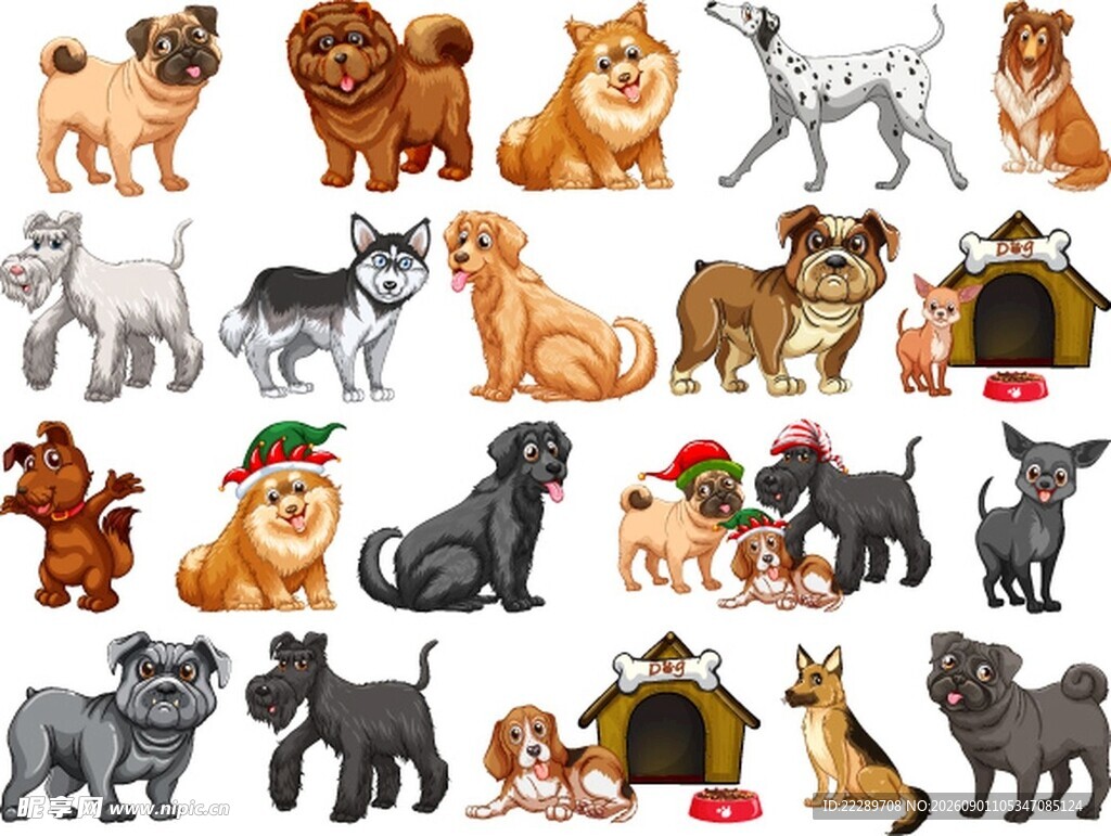 多样萌犬集合