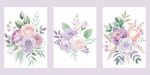 淡雅花卉组图