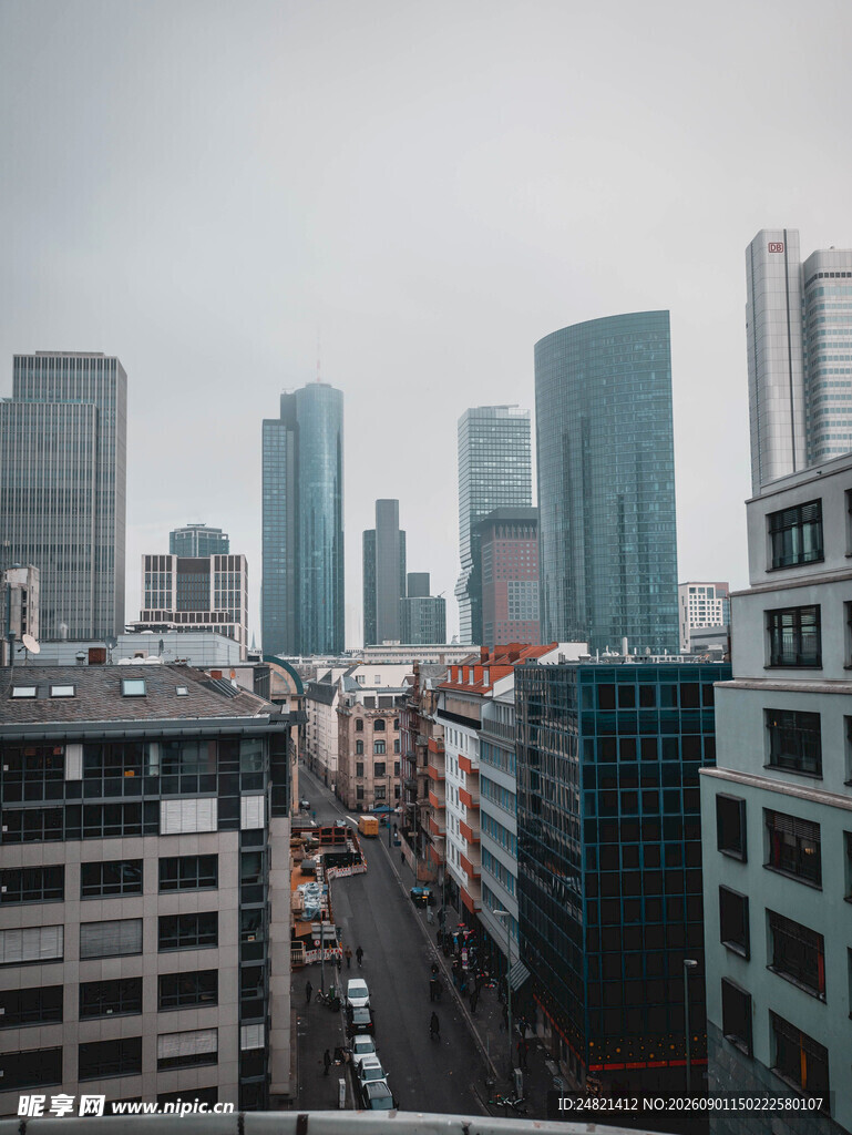城市高楼景观