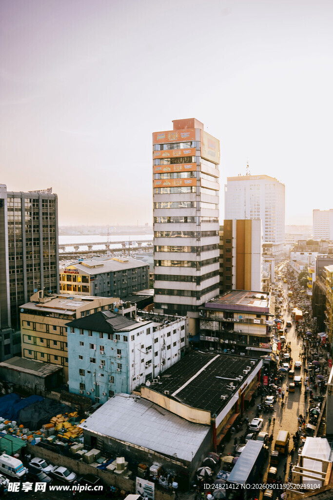 城市高楼景观