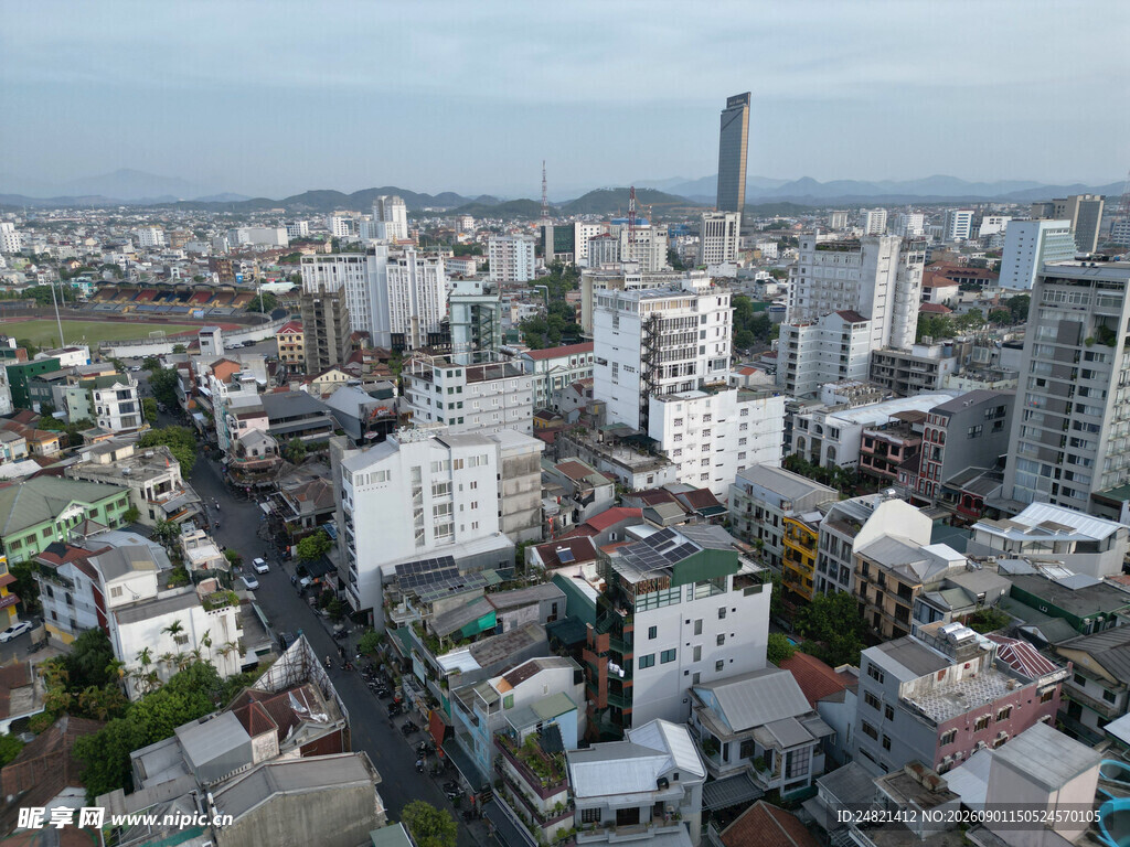 城市俯瞰景观