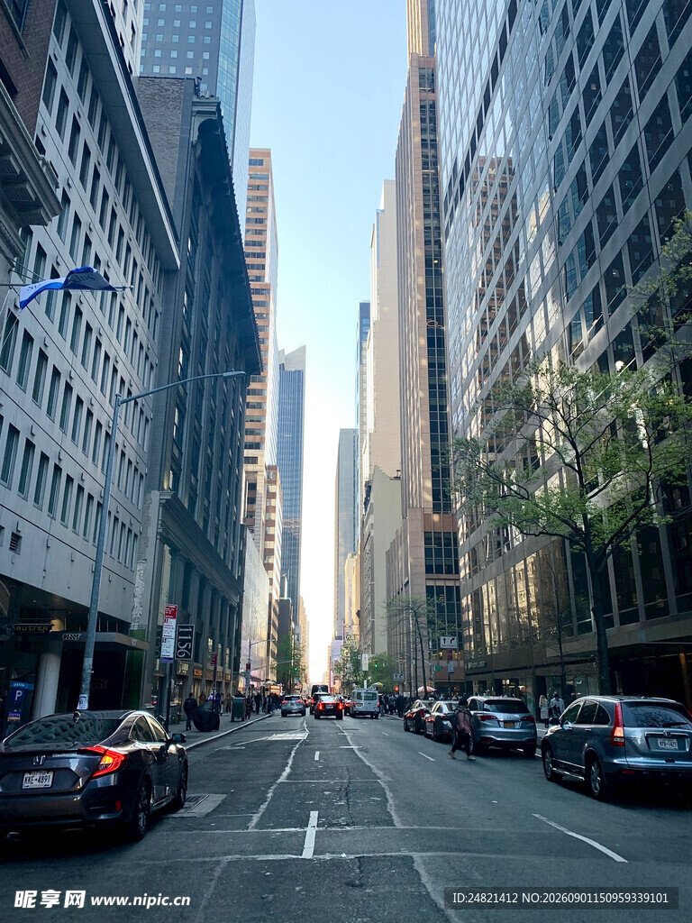 都市繁华街道景象