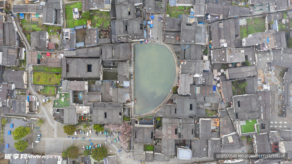 城市俯瞰景观图
