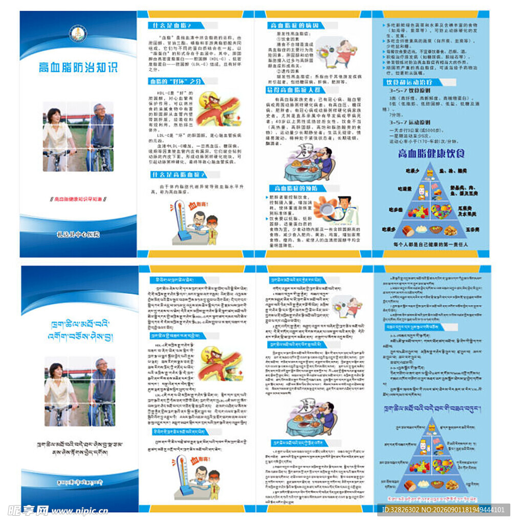 高血脂折页