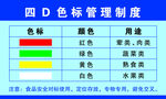 四D色标管理制度