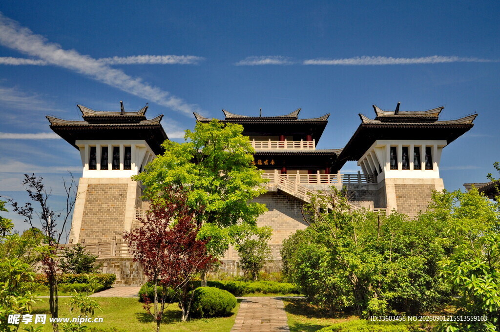 中式古建筑景观