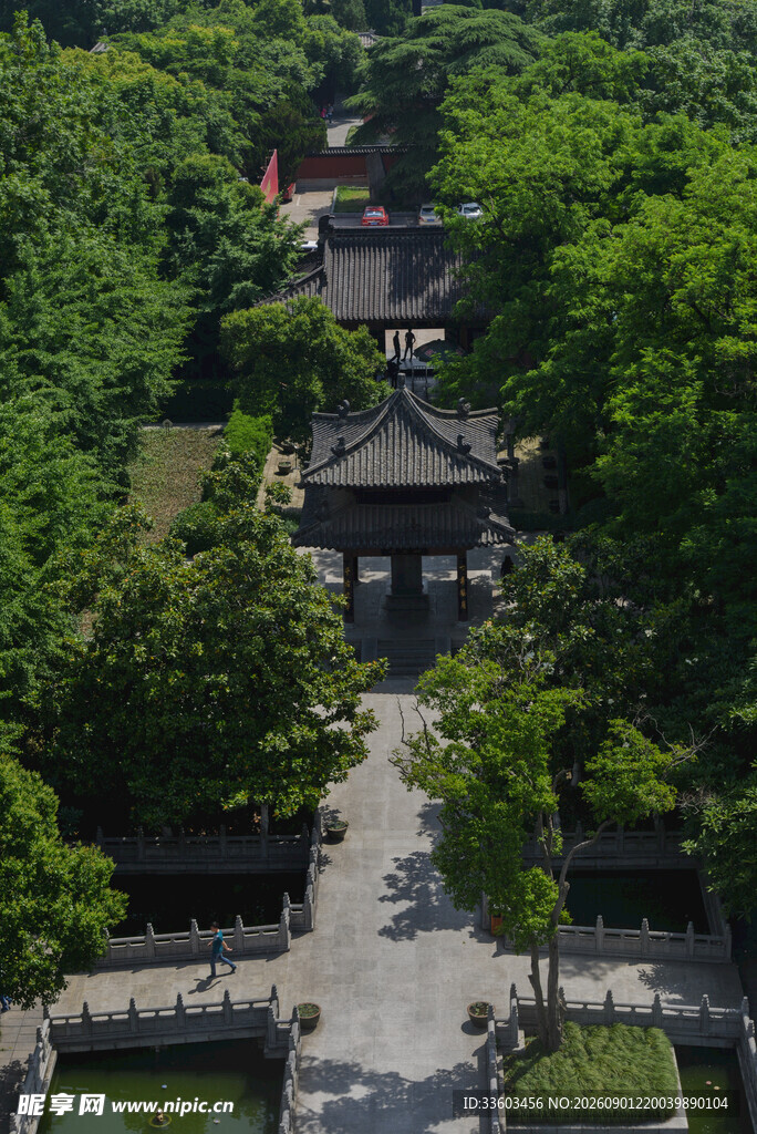 古雅园林中式建筑景致