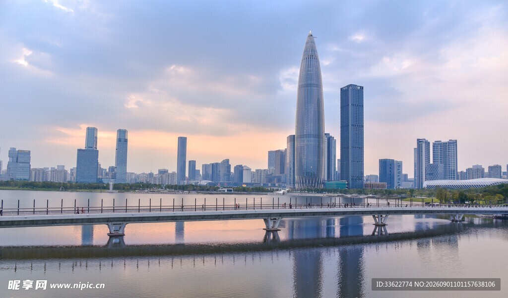 深圳城市天际线美丽景观