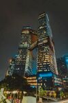 繁华都市夜景