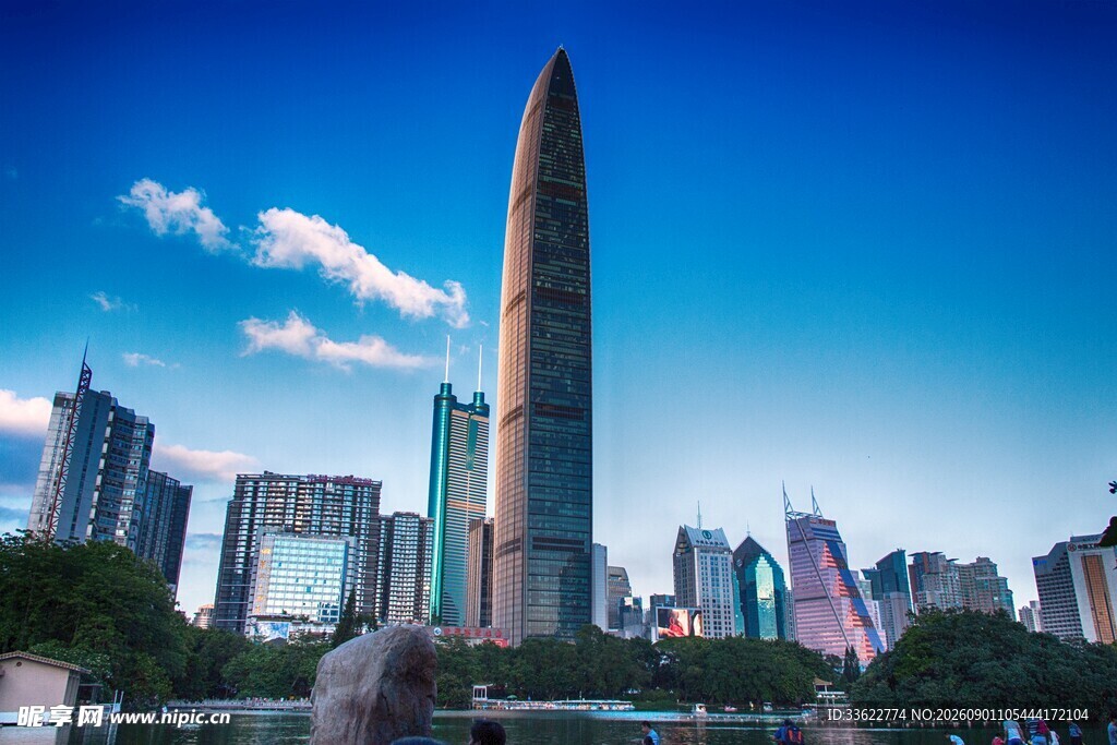 深圳地标建筑城市风光