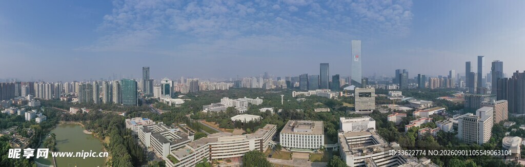 城市全景俯瞰