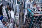 俯瞰繁华都市建筑群