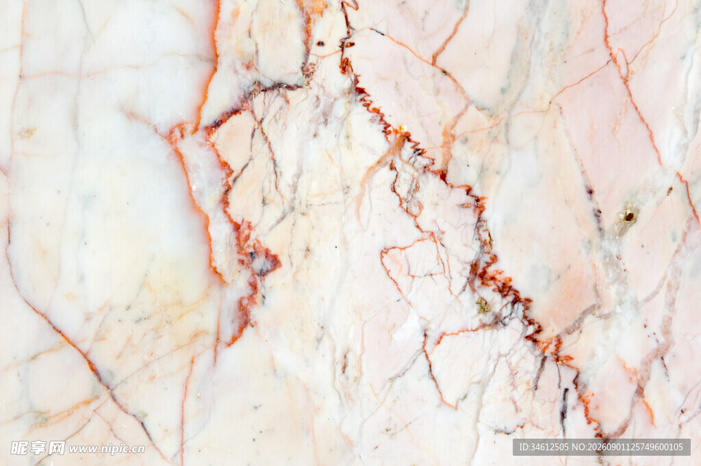 浅粉大理石纹理特写