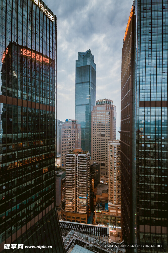 都市高楼景观