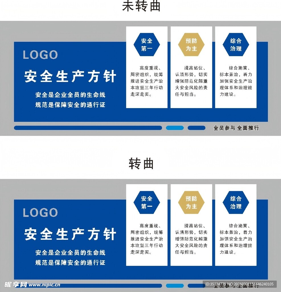安全生产方针文化墙