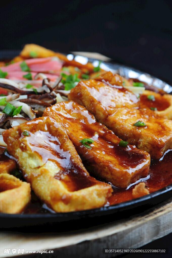 铁板烧豆腐