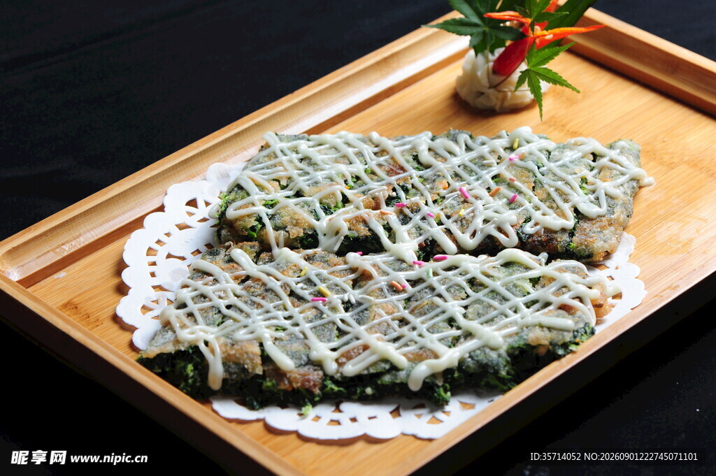 荠菜煎饼