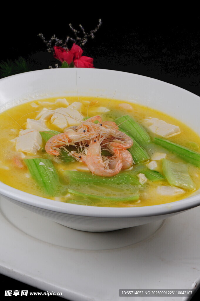 丝瓜烩豆腐