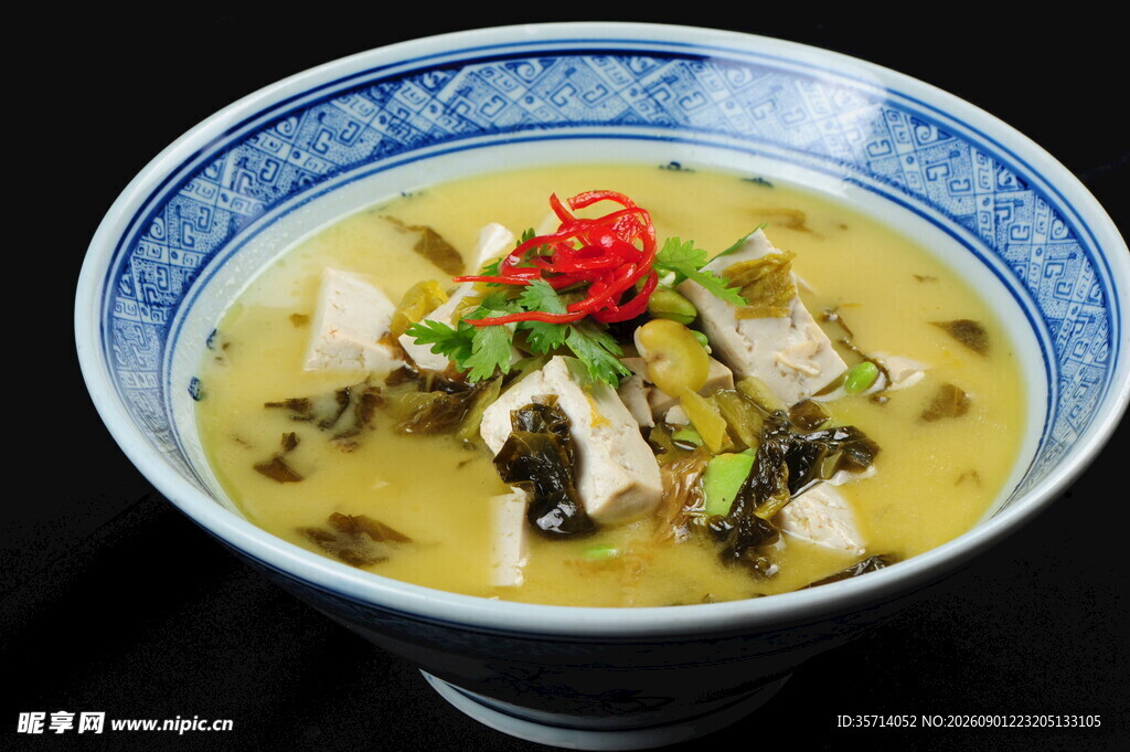 酸菜豆腐